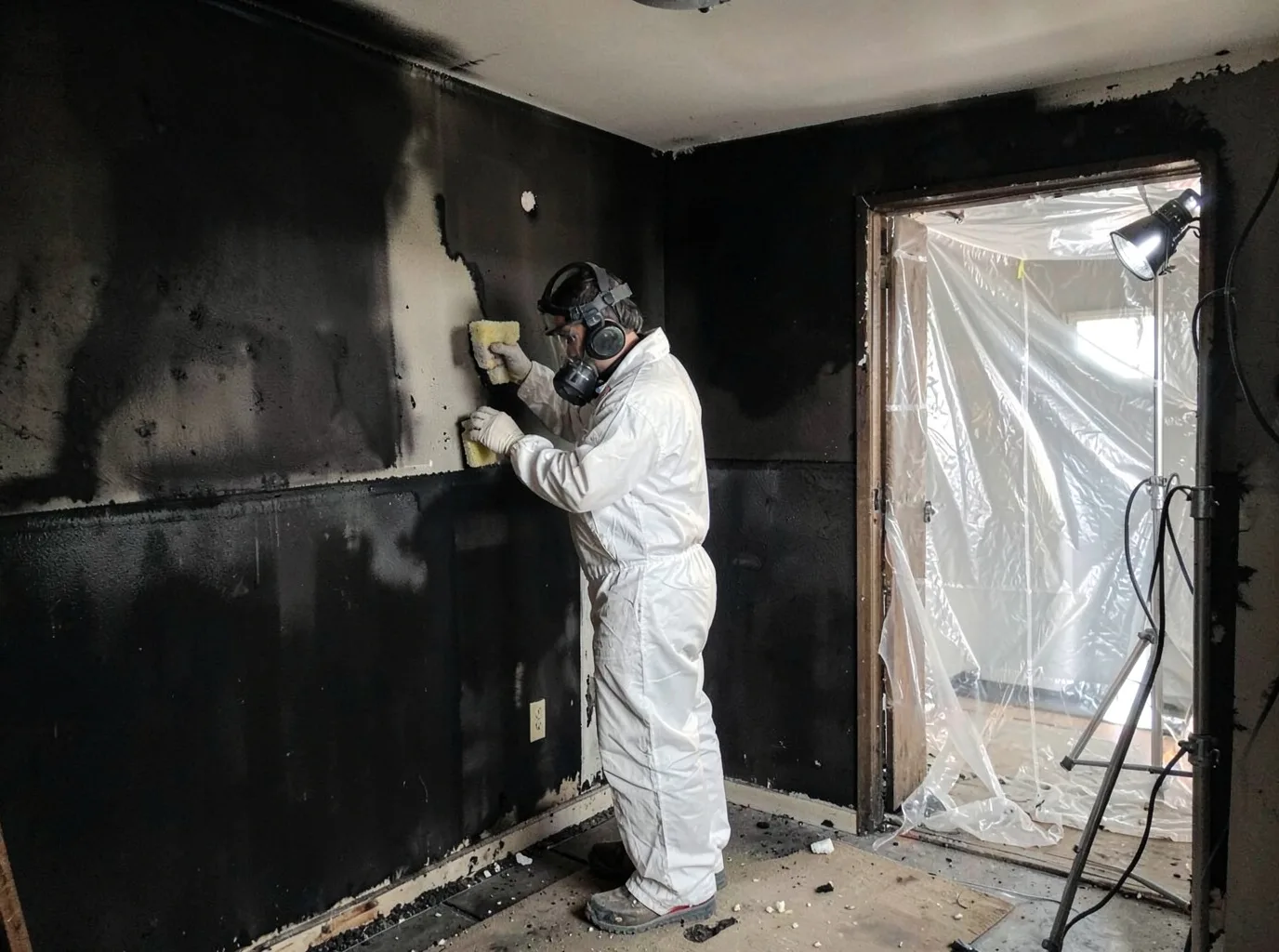 Fire Damage Restoration company in Merritt, MI